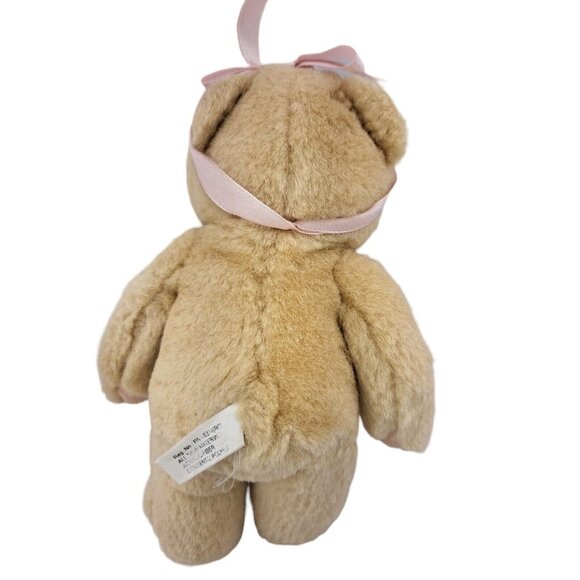 VTG Cherished Teddies Plush Teddy Bear by Priscilla Hillman - Beige Tan, 8in - Picture 4 of 9